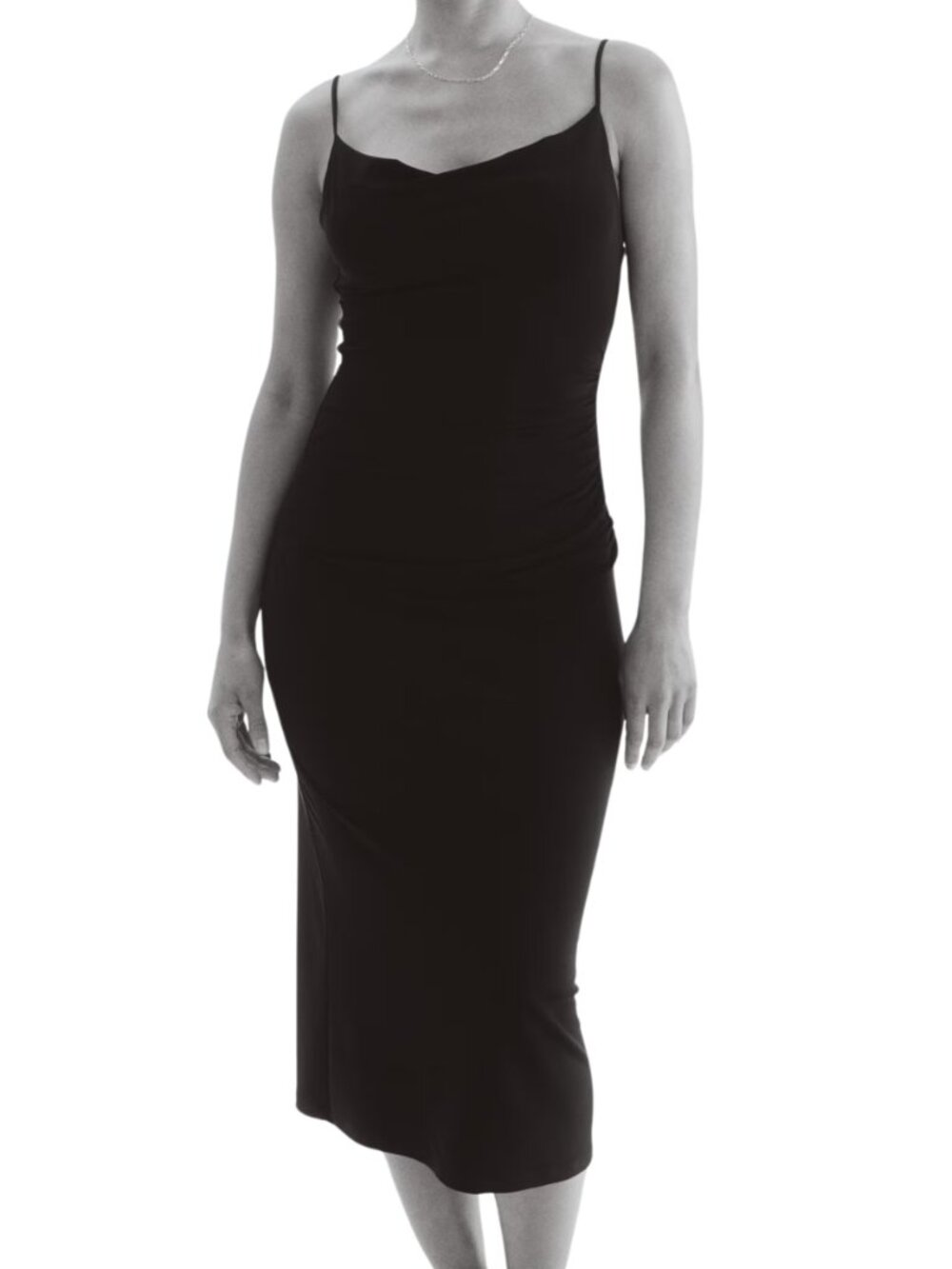 H&M Interlock Black Strappy Dress | Sz M